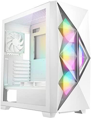 Actual product image Antec Geh Gamer Dark Fleet DF800 FLUX Midi Tower white retail (ATX, Mini-ITX)