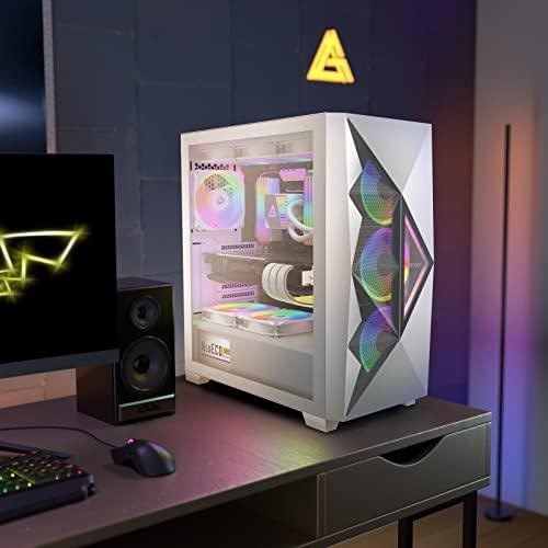 Immagine prodotto Antec Geh Gamer Dark Fleet DF800 FLUX Midi Tower bianco al dettaglio (ATX, Mini-ITX)