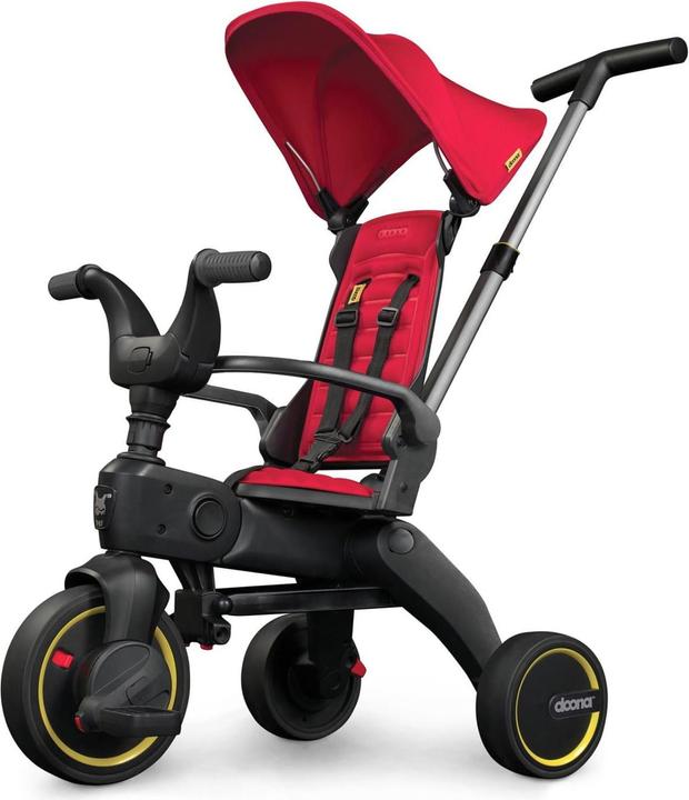 Actual product image Doona Liki S3 5in1 Folding tricycle - Red