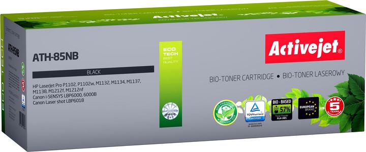 Actual product image Activejet BIO ATH-85NB Toner for HP Canon Printer Replacement for HP 85A CE285A Canon CRG-725 (B)