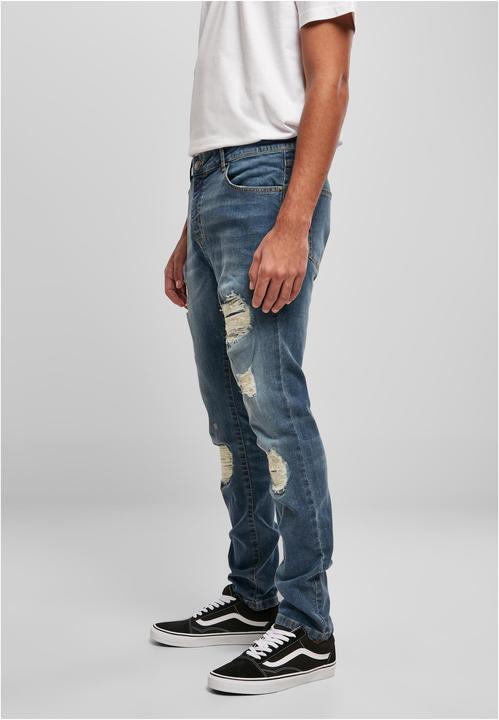 Produktbild Urban Classics Heavy Destroyed Slim Fit Jeans (W29/L32)