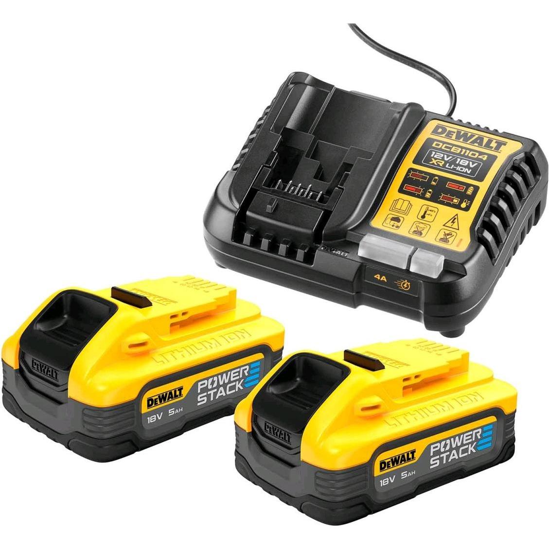 DeWalt, Werkzeugakku + Ladegerät, Akku-Starter-Kit (18 V)