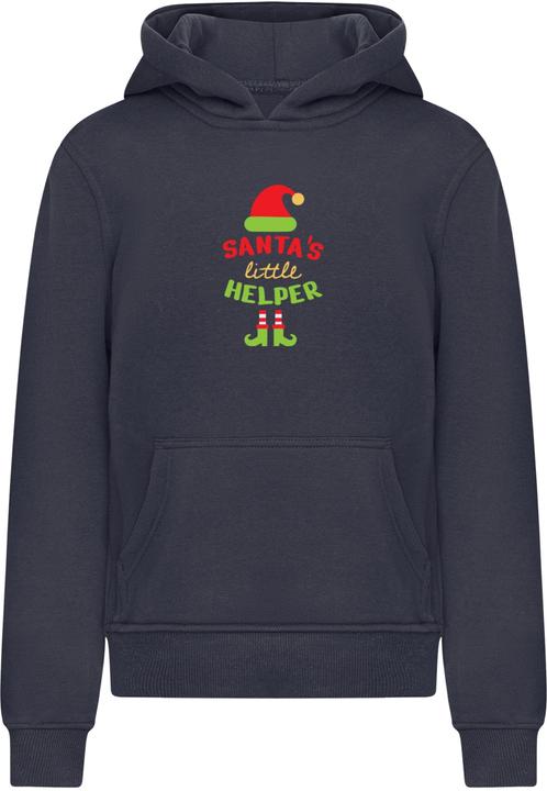 Produktbild Merchcode Kids Christmas Santa's Little Helper Hoody - 182089 (122, 128)