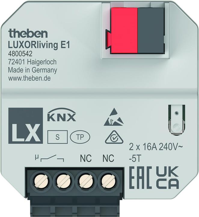 Actual product image Theben LUXORliving E1 (Heating actuator)