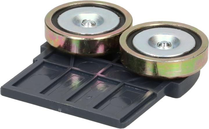 Actual product image IB Connect CUBO mounting set flat anthracite with magnet, 2 pieces