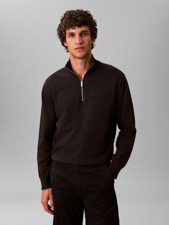 Produktbild Calvin Klein Quarter Zip Cotton Jumper (M)