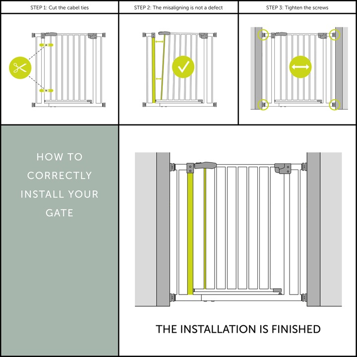 Produktbild Hauck Clear Step Gate (75 cm)
