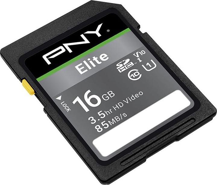 Productafbeelding PNY Elite (16 GB, SDHC, U1, UHS-I)