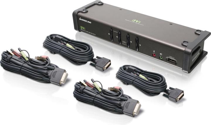 Iogear 4-Port DVI KVMP Switch