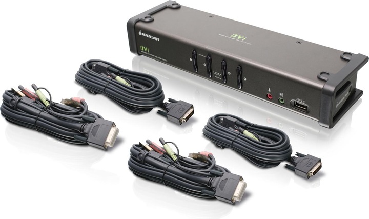 Produktbild Iogear 4-Port DVI KVMP Switch