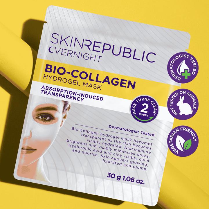 Image du produit Skin Republic Collagen Biocollagen Overnight Hydrogel Maske (30 ml)