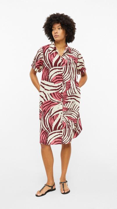 Produktbild s.Oliver Strukturiertes Hemdblusenkleid (42)