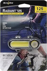 Immagine prodotto Nite Ize Luce per bicicletta ricaricabile Radiant® 125 (125 lm)
