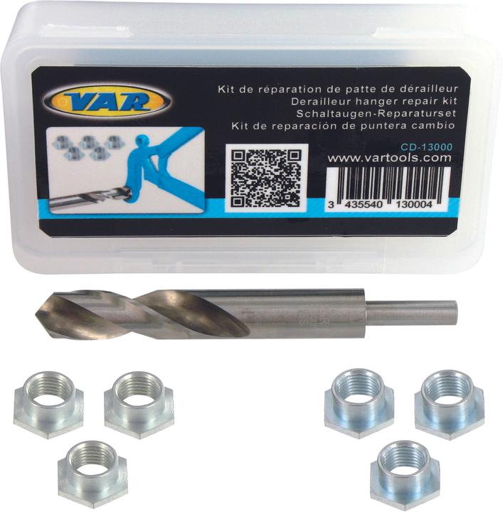 VAR CD-13000 M10x1 mm derailleur hanger repair kit