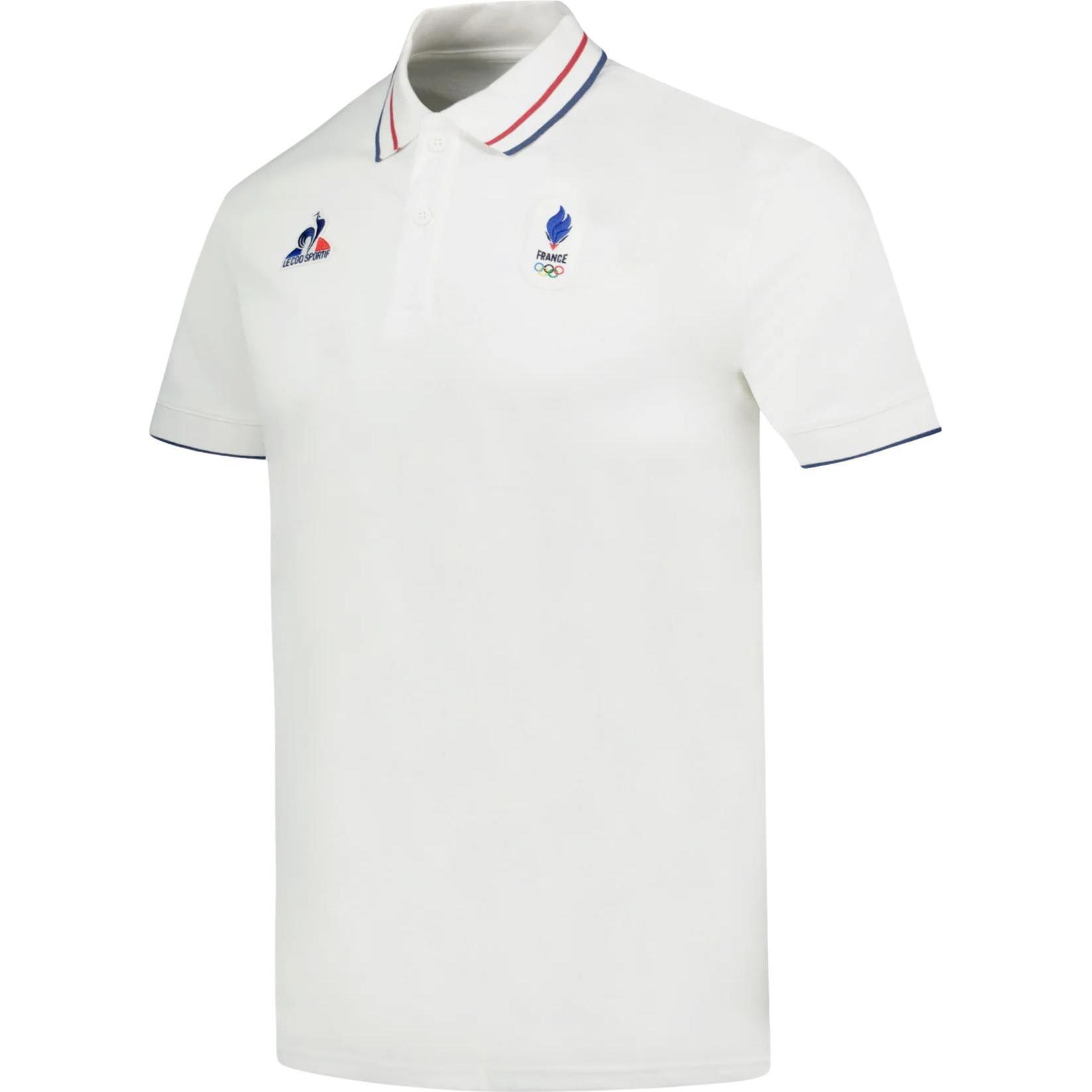 Thumbnail - Le Coq Sportif, Herren, Shirt, polo-shirt efro 24 n° 24, Weiss, (M)