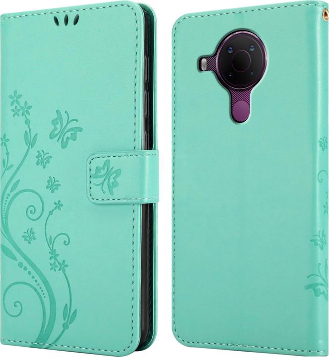 Image du produit Cadorabo Pochette Flower Book (Nokia 5.4)