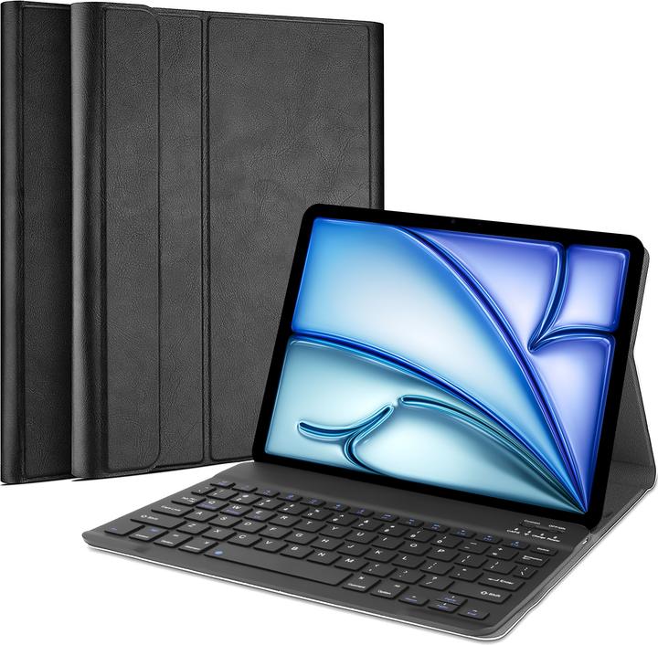 Produktbild Cazy Tastatur Hülle Kompatibel mit iPad Air 2022 (5th Gen)/iPad Air 2020 (4th Gen) - Schutz Etui mit (DE)
