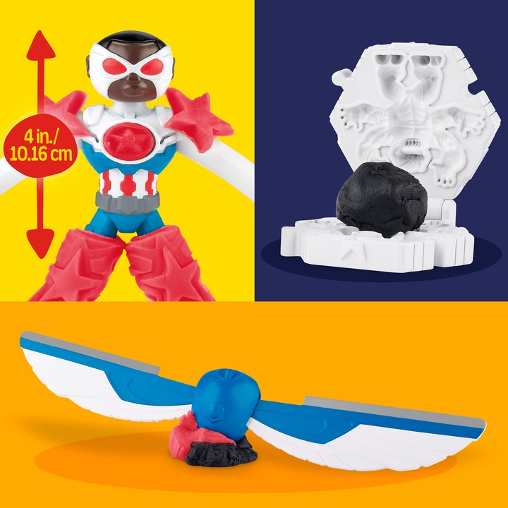 Produktbild Play-Doh PD Captain America Moto-Slicer
