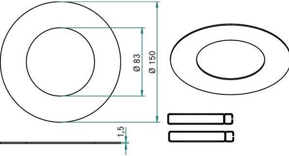 Produktbild Brumberg Reduzierring