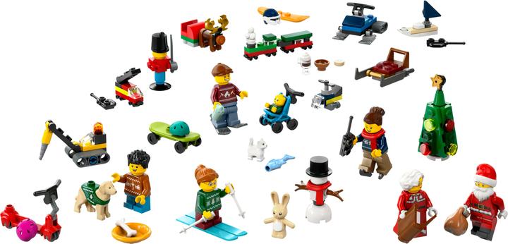 Actual product image LEGO City Advent Calendar 2024