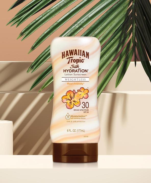 Actual product image Hawaiian Tropic Silk Hydration (Sun cream face, SPF 30, 180 ml, 222 g)