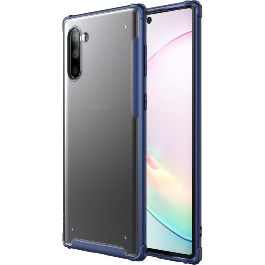 Screenguard Samsung Galaxy Note10 Anti-Impact Hülle mit 2m Fallschutz (Samsung Galaxy Note 10), Smartphone Hülle, Blau