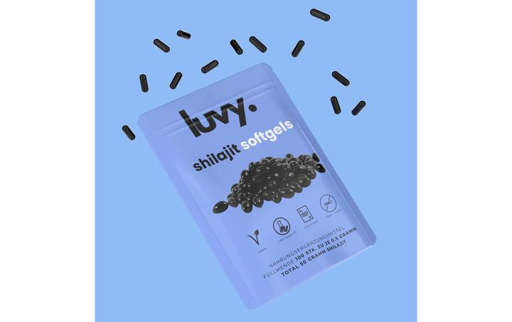 Actual product image Luvy Shilajit (100 Piece, Capsules, 50 g)