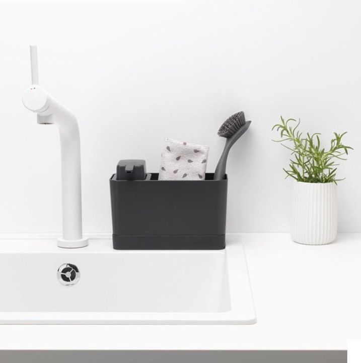 Image du produit Brabantia Set d'organiseur d'évier, gris foncé