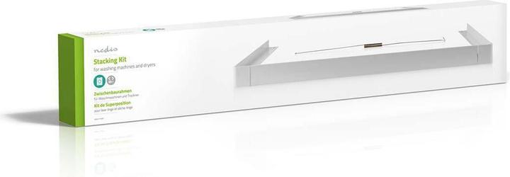 Produktbild Nedis Zwischenbaurahmen für Waschmaschine und Trockner | Universal | Weiss