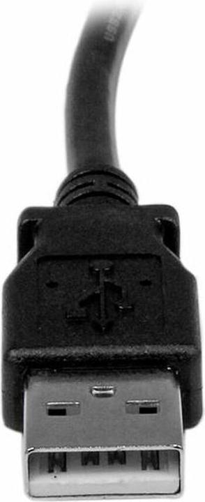 Immagine prodotto StarTech 3m cavo USB 2.0 A a B da USB 2.0 A a B angolato a sinistra - St/St - cavo stampante USB (3 m, USB 2.0)