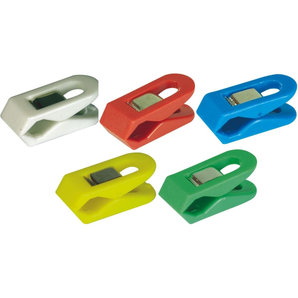 Laurel, Büroklammer, Briefklemmer Multi Clip Pegy 10x25mm VE=100 Stück Grundfarben sortiert (100 x)