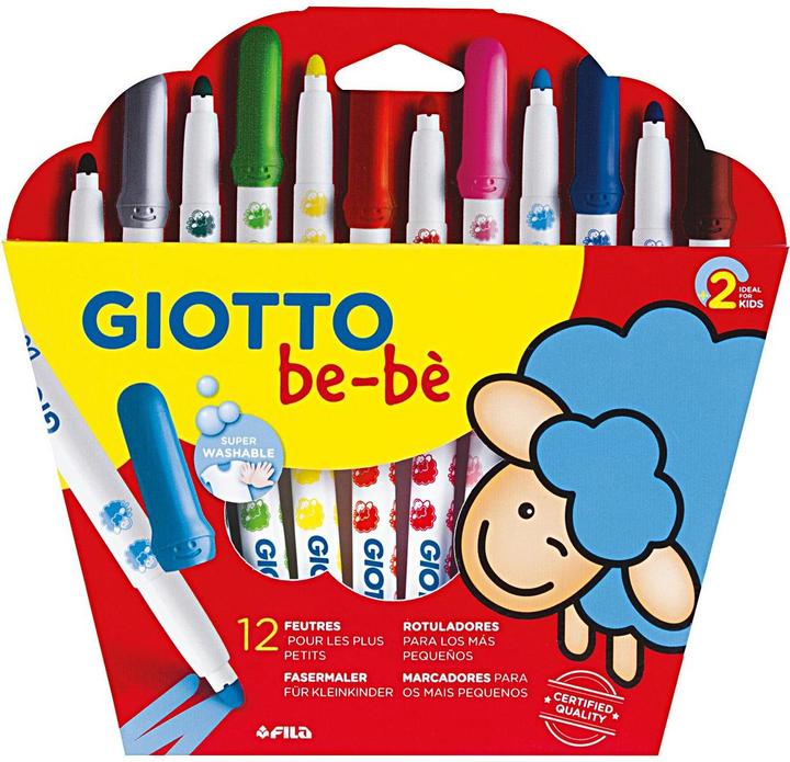 Produktbild Giotto Super-Fasermaler (Orange, Gelb, 12 x)