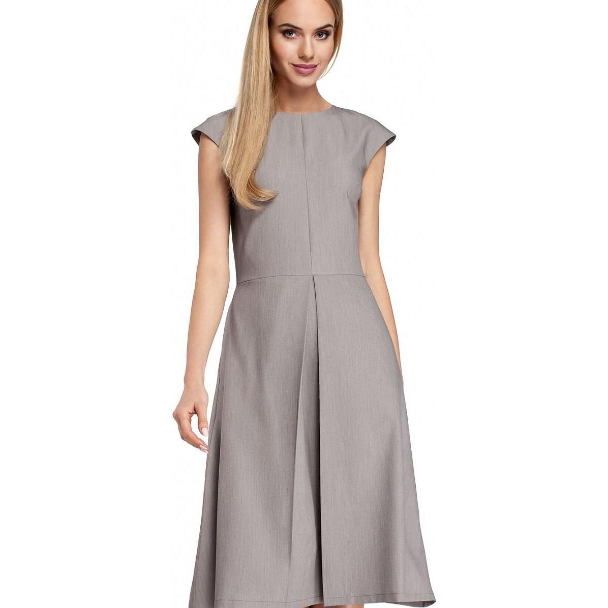 Made of Emotion, Damen, Kleider, Alltagskleid Moe, Grau, (S)