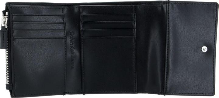 Produktbild Calvin Klein Jeans Damen Trifold + Hardware Keyfob Reisezubehör-Bi-Fold-Brieftasche, Schwarz, Einhei