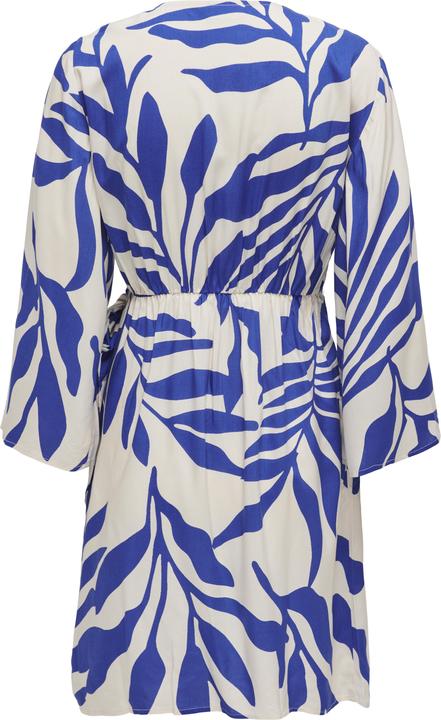 Image du produit JdY Coupe normale Col en V Volume des manches Robe midi (S)