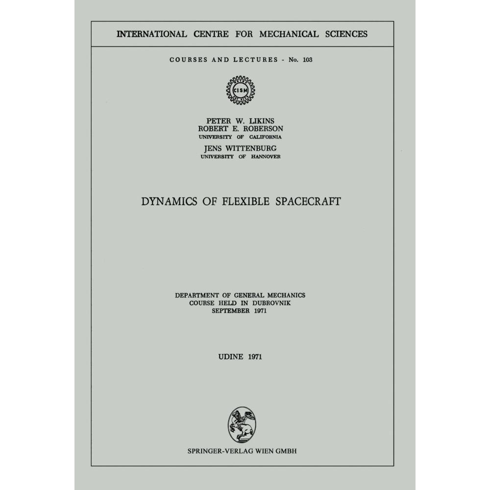 Dynamics of Flexible Spacecraft, Fachbücher