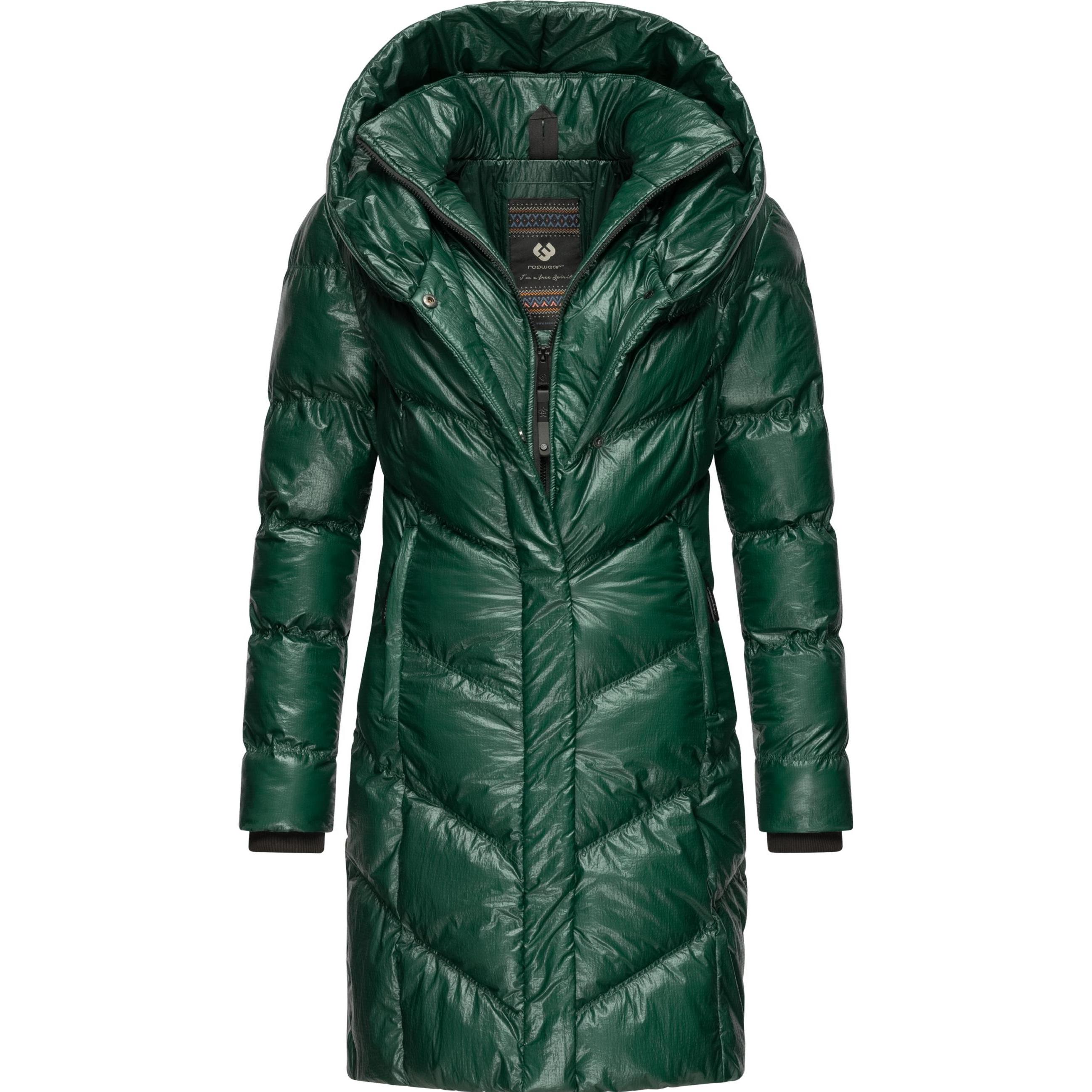 Ragwear, Damen, Jacke, Natalka Bling (3XL), Grün, 3XL