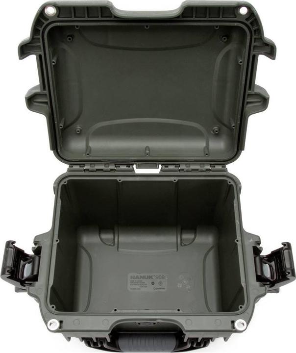 Actual product image Nanuk Plastic Case 908 - with Foam Olive Green (Photo case, 8.80 l)