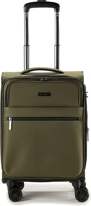 Actual product image Bugatti Valencia Soft 4 Rollen Kabinentrolley S 54.5 cm mit Dehnfalte (35 l)