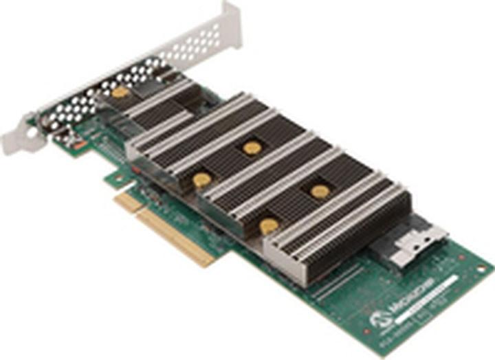 Produktbild Microchip Technology SmartRAID 3204-8i, SAS-4, Serial ATA III, PCI Express x8, 24 Gbit/s, 4096 MB, D