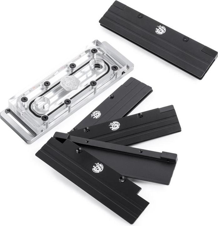 Image du produit Bitspower Refroidisseur de mémoire, ARGB - transparent 4er-Pack
