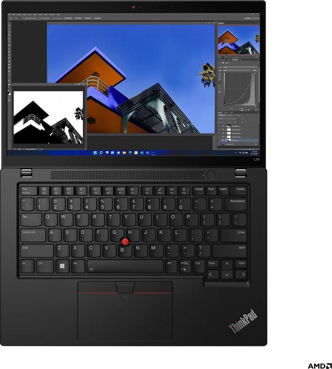 Produktbild Lenovo ThinkPad L14 Gen 4 (14", 512 GB, 16 GB, CH, AMD Ryzen 5 7530U)