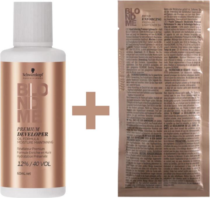 Produktbild Schwarzkopf Professional Premium Lightener 9+ & Developer