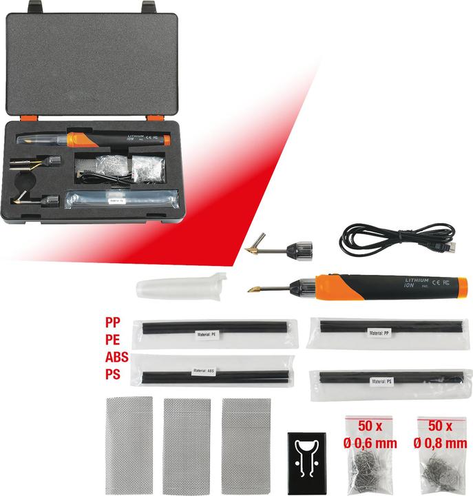 Actual product image KS Tools Battery plastic repair kit
