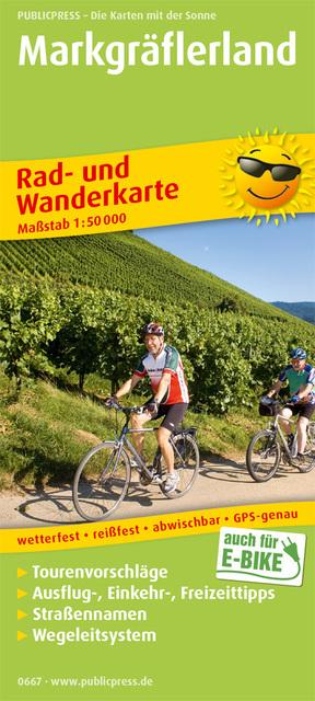 Produktbild Markgräflerland 1:50 000 50000