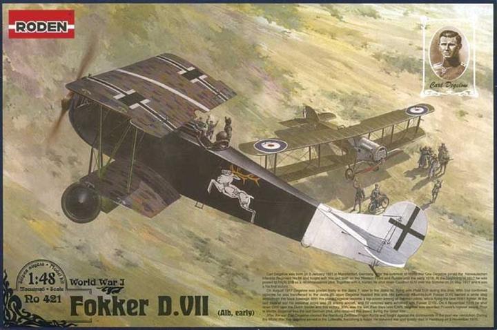 Image du produit Roden Fokker D.VII (Albatros built, early) Carl Degelow