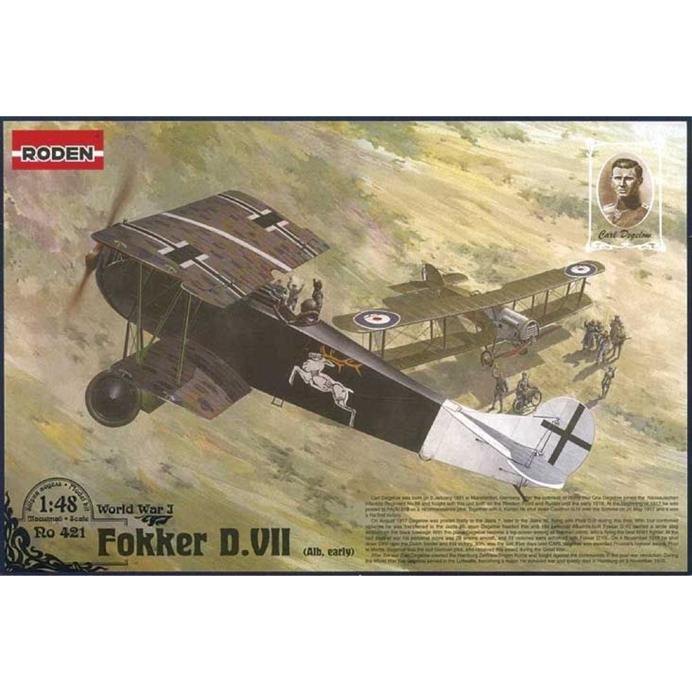 Roden Fokker D.VII (Albatros built, early) Carl Degelow