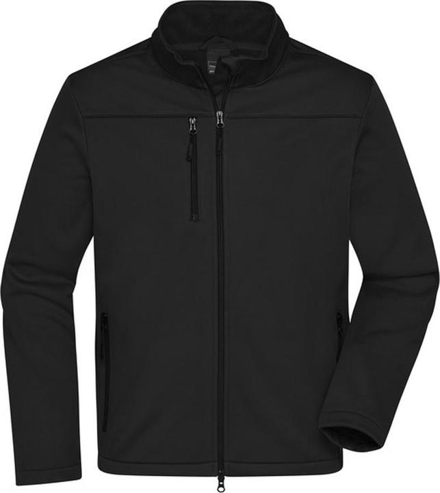 Actual product image James & Nicholson Mens Soft Shell Jacket (S)