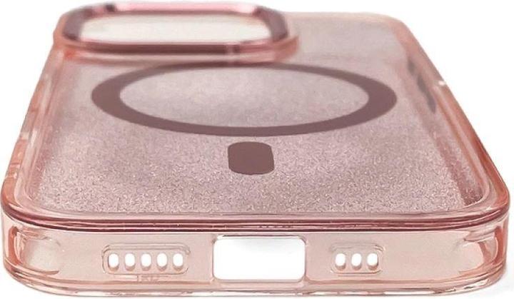 Produktbild Hurtel Glitter Case mit MagSafe für Samsung Galaxy A16 5G - Rosa (Samsung Galaxy A16 5G)