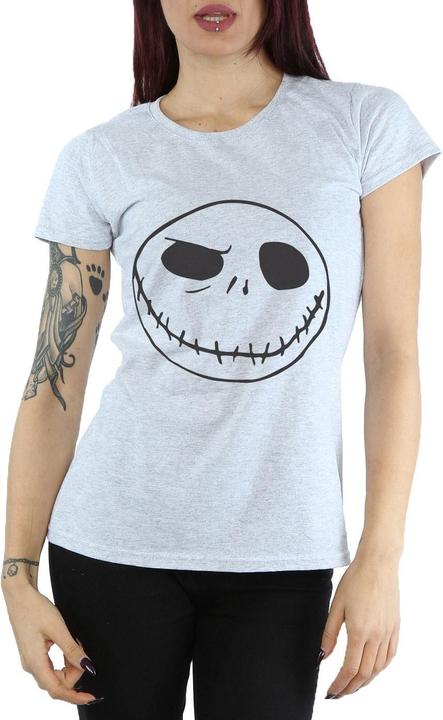 Image du produit Disney - T-shirt NIGHTMARE BEFORE CHRISTMAS JACK'S BIG FACE - Femme (XL)